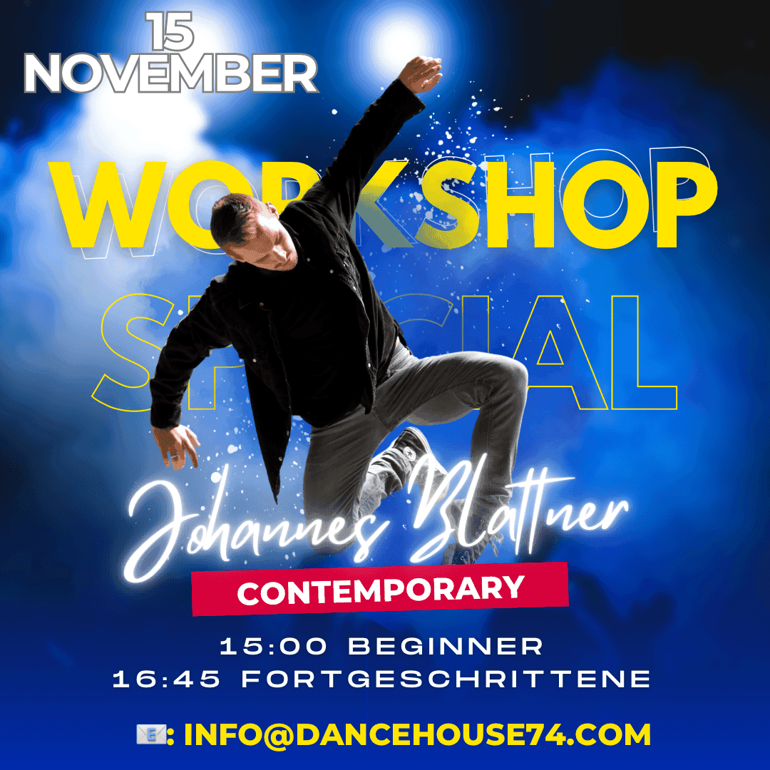 Bild zum Beitrag Contemporary Workshop 15.11 mit Johannes Blattner